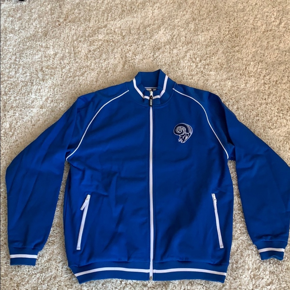 Authentic LA RAMS zip up. BRAND NEW.